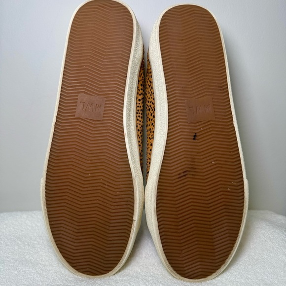 Madewell Sidewalk Low-Top Sneakers in Spotted‎ Calf Hair Faraway Sky Multi 9.5 - Picture 8 of 9